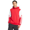 Bluza męska adidas Squadra 25 Sweat Hoody czerwona JD2973