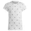 Koszulka dla dzieci adidas Brand Love Print Cotton Tee biała IB8918