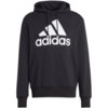 Bluza męska adidas Essentials French Terry Big Logo Hoodie czarna IC9363