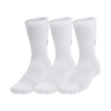 Skarpety Under Armour TC 3pk Crew białe 1386311 100