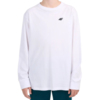 Koszulka dla chłopca 4F longsleeve M655 biała 4FJWMM00TLONM655 10S
