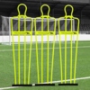 Mur piłkarski AriFlow, 160cm, Pasywny obrońca junior Żółty