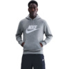 Bluza męska Nike Club BB PO Hoodie szara FN3868 063