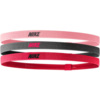 Opaski na głowę Nike Elastic 2.0 3 szt. różowa, fioletowa, j.różowa N1004529658OS