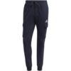 Spodnie męskie adidas Essentials Fleece Regular Tapered Cargo granatowe HL2232
