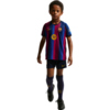 Komplet sportowy dla małych dzieci Nike FC Barcelona Stadium 2026 bordowo-granatowy II1625 683