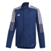 Bluza dla dzieci adidas Tiro 21 Track granatowa GK9662 