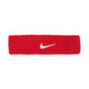 Opaska na głowę Nike Swoosh czerwona N1012407610