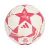 Piłka nożna adidas UEFA Champions League 26/27 Real Madrid Mini biało-różowa KE5107