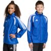 Kurtka dla dzieci adidas Tiro 26 League Windbreaker niebieska JY9723