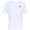 Koszulka męska Under Armour Sportstyle Left Chest SS biała 1326799-100
