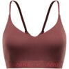 Stanik sportowy Nike Dri-Fit Indy brązowy FD1062 219 