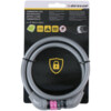 Zapięcie rowerowe Dunlop linka,szyfr 10 mm x 65 cm szare 1042510