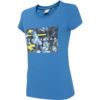 Koszulka damska 4F niebieska H4Z20 TSD024 33S