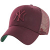 Czapka z daszkiem '47 New York Yankees bordowa B-BRANS17CTP-KM