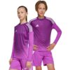 Koszulka bramkarska dla dzieci adidas Tiro 25 Competition fioletowa JJ1934