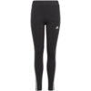 Legginsy dla dzieci adidas Essentials 3-Stripes Cotton Tights czarne IC3623