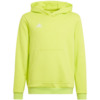 Bluza dla dzieci adidas Entrada 22 Hoody limonkowa HC5069