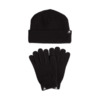 Komplet adidas czapka + rękawiczki czarny JN9443