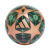 Piłka nożna adidas UCL League 24/25 Knockout Stages zielono-złota JM6825