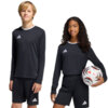 Koszulka dla dzieci adidas Entrada 26 Long Sleeve Jersey czarna KF5879