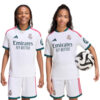 Koszulka dla dzieci adidas Real Madrid 26/27 Home Jersey biała KC3993