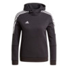 Bluza dla dzieci adidas Tiro 21 Sweat Hoody czarna GM7326