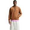 Bluza męska Nike Club FT PO Hoodie jasny brąz FN3866 270