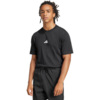 Koszulka męska adidas Essentials Small Logo Single czarna JE9024
