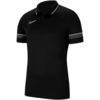 Koszulka męska Nike DF Academy 21 Polo SS czarna CW6104 014