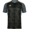 Koszulka męska adidas miCond22 Jersey szaro-czarna HB5392