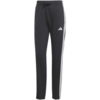 Spodnie damskie adidas Essentials 3-Stripes French Terry Cuffed czarne JD5302   