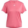 Koszulka damska adidas Aeroready Train Essentials 3-Stripes Tee różowa HZ5688