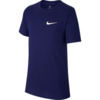Koszulka Nike B Tee EMB Swoosh JR granatowa AR1910 478