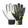Rękawice bramkarskie Reusch Attrakt Starter Solid Finger Support Junior czarno-białe 5672511 7752