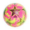 Piłka nożna adidas UCL Club 26/27 League Stage różowo-żółta KE9760