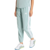 Spodnie damskie adidas Workout Essentials 3-Stripes Woven miętowe KC5494