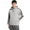 Bluza męska adidas Essentials 3-Stripes French Terry Hoodie szara KY4202