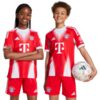 Koszulka dla dzieci adidas FC Bayern 25/26 Home czerwona JN8525