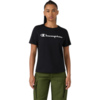 Koszulka damska Champion Short Sleeve czarna 118428 KK001