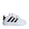 Buty dla dzieci adidas Grand Court 2.0 biało-czarne ID5271