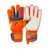Rękawice bramkarskie Reusch Attrakt Grip Junior pomarańczowe 5672814 2290