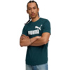 Koszulka męska Puma Ess No.1 Logo Tee (s) zielona 682533 75