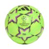 Piłka nożna adidas UCL Pro Winter 26/27 League Stage zielono-czarno-różowa KE9769
