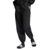 Spodnie damskie adidas Kit Small Logo Regular Cuffed czarne KU7935