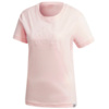 Koszulka damska adidas Brilliant Basics Tee jasnoróżowa GD3821