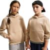 Bluza dla dzieci Nike Sportswear Club Fleece beżowa FD3000 286