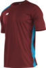 CONTRA JUNIOR - koszulka meczowa  kolor: BORDOWY/ZINABLUE