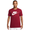 Koszulka męska Nike Tee Icon Futura czerwona AR5004 613