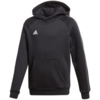 Bluza dla dzieci adidas Core 18 Hoody JUNIOR czarna CE9069